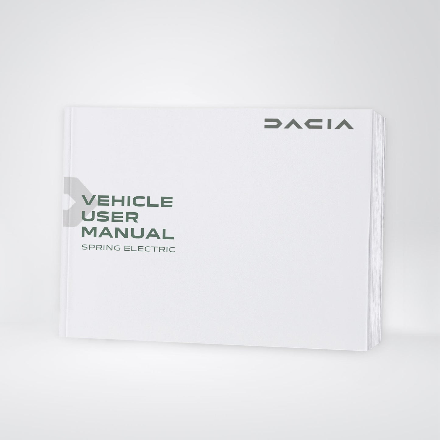2026 Dacia Spring Electric Owner's Manual | English
