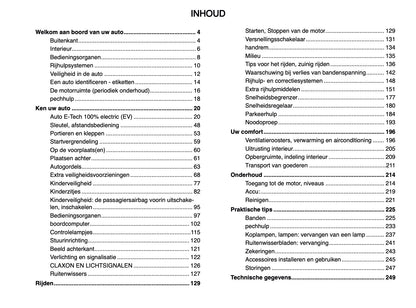 2024-2025 Dacia Spring Electric Owner's Manual | Dutch