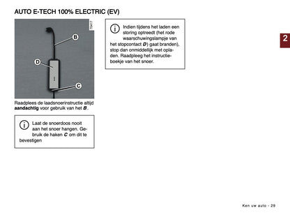 2024-2025 Dacia Spring Electric Owner's Manual | Dutch