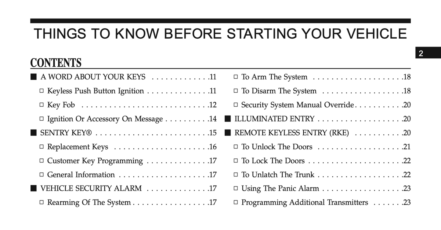 2015 Dodge Challenger Owner's Manual | English