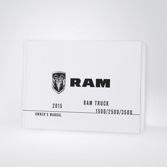 2015 Ram Trucks 1500/2500/3500 Owner's Manual | English US