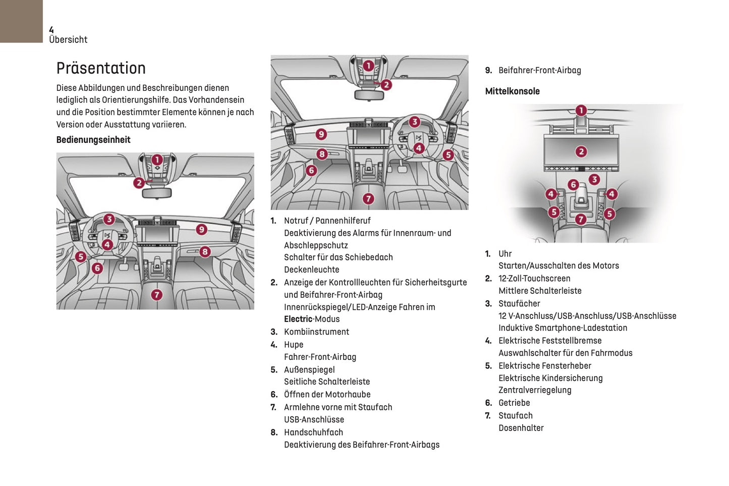 2024-2025 DS Automobiles DS 9 Owner's Manual | German