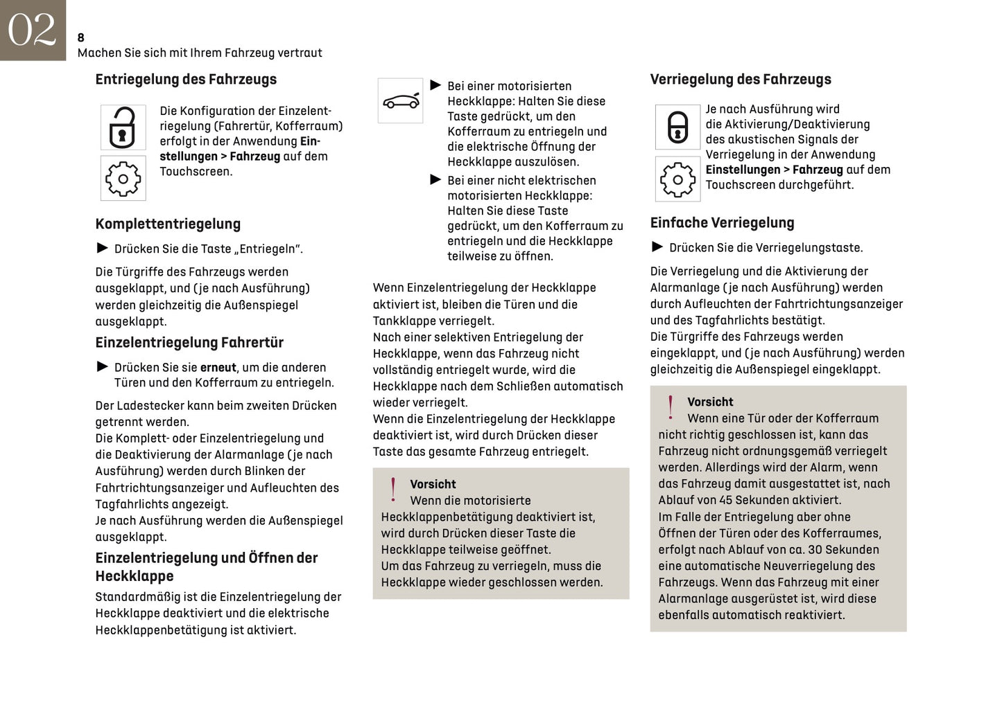 2025 DS Automobiles N8 Bedienungsanleitung | Deutsch