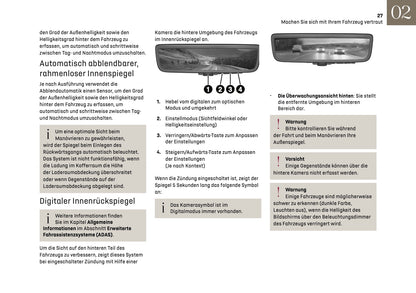 2025 DS Automobiles N8 Bedienungsanleitung | Deutsch