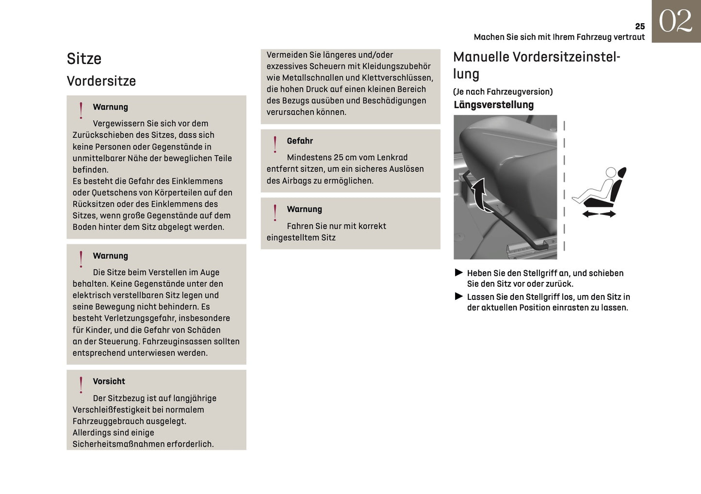 2025 DS Automobiles DS 3 Owner's Manual | German