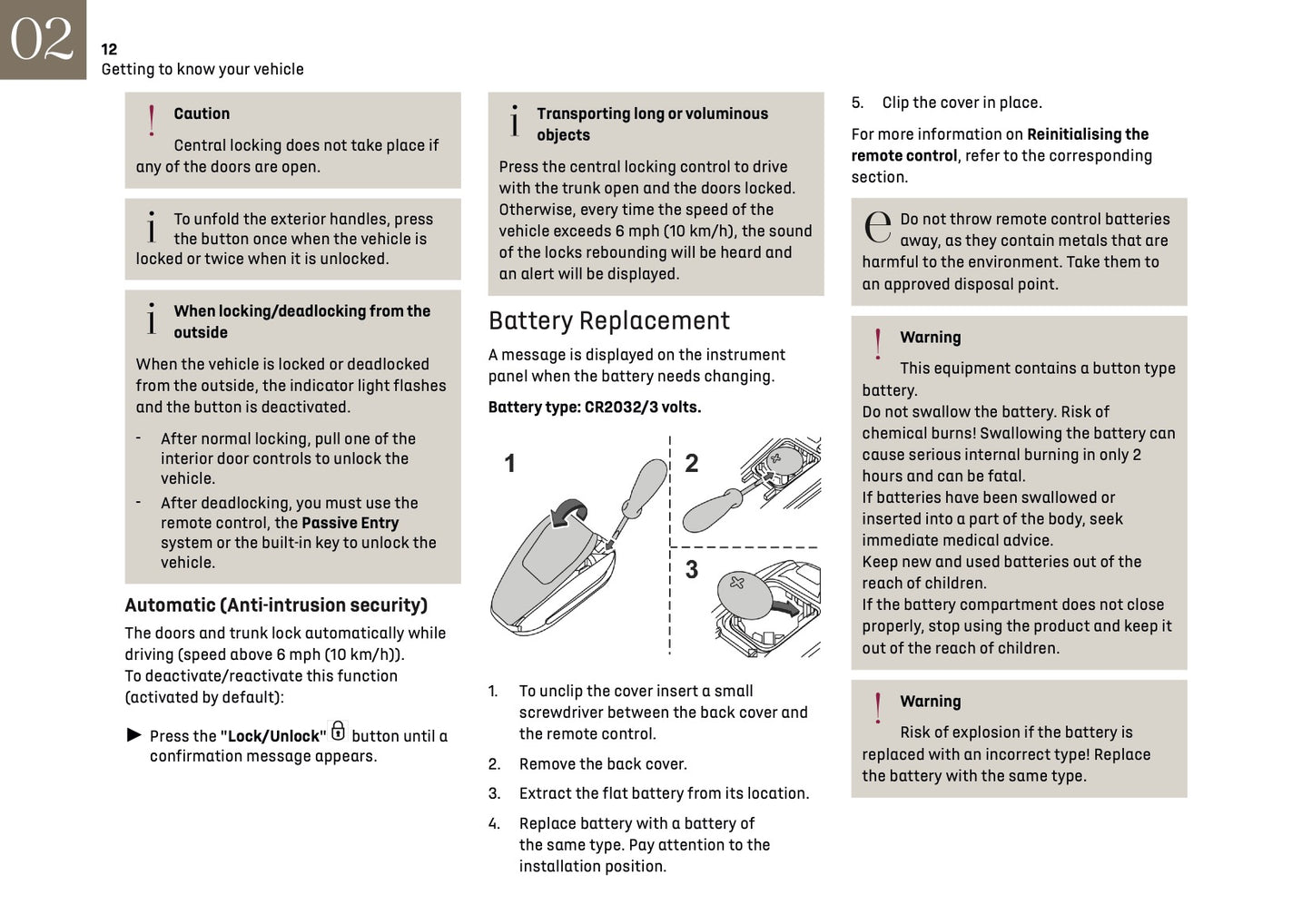2026 DS Automobiles DS 3 Owner's Manual | English