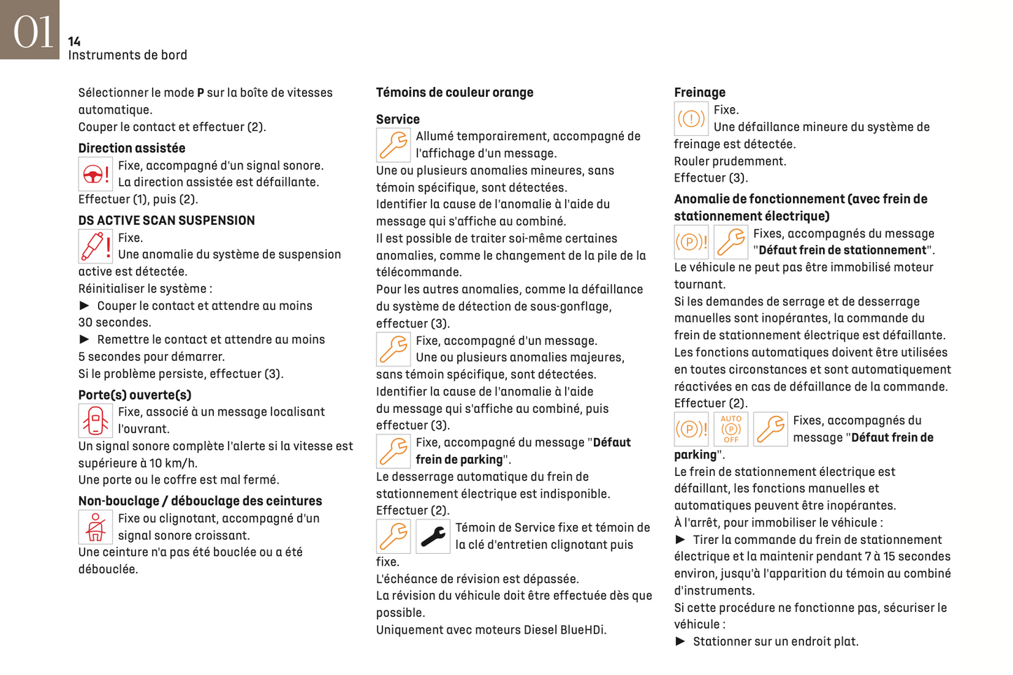 2023-2024 DS Automobiles DS 4 Owner's Manual | French