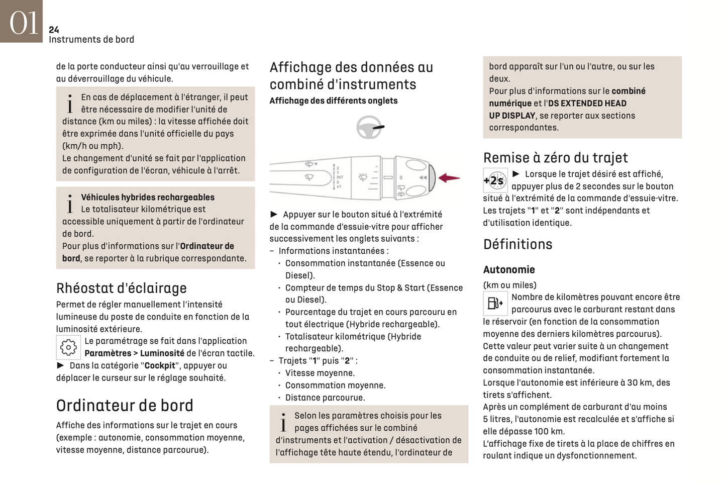 2023-2024 DS Automobiles DS 4 Owner's Manual | French