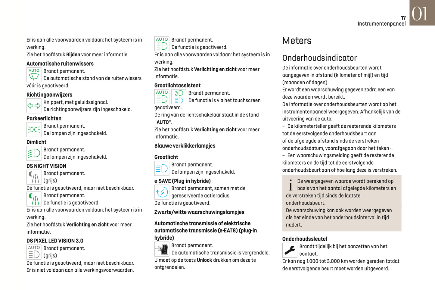 2022-2023 DS Automobiles DS 7 Owner's Manual | Dutch