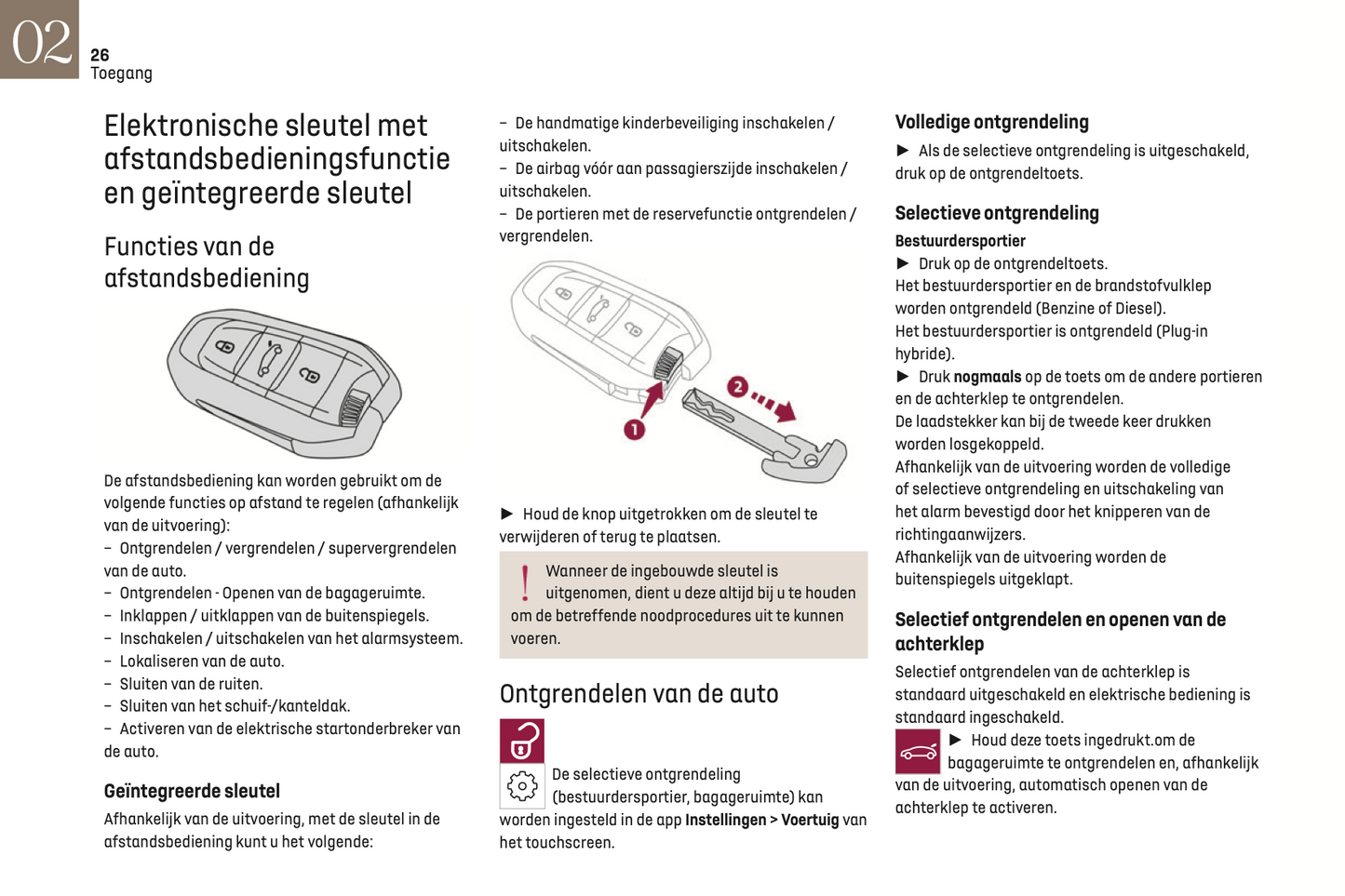 2022-2023 DS Automobiles DS 7 Owner's Manual | Dutch