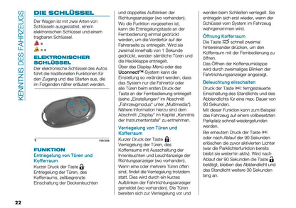 2025 Fiat 500e Bedienungsanleitung | Deutsch