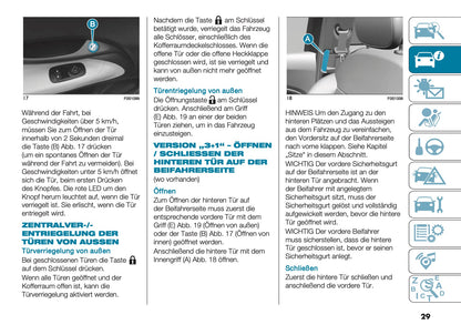 2025 Fiat 500e Bedienungsanleitung | Deutsch