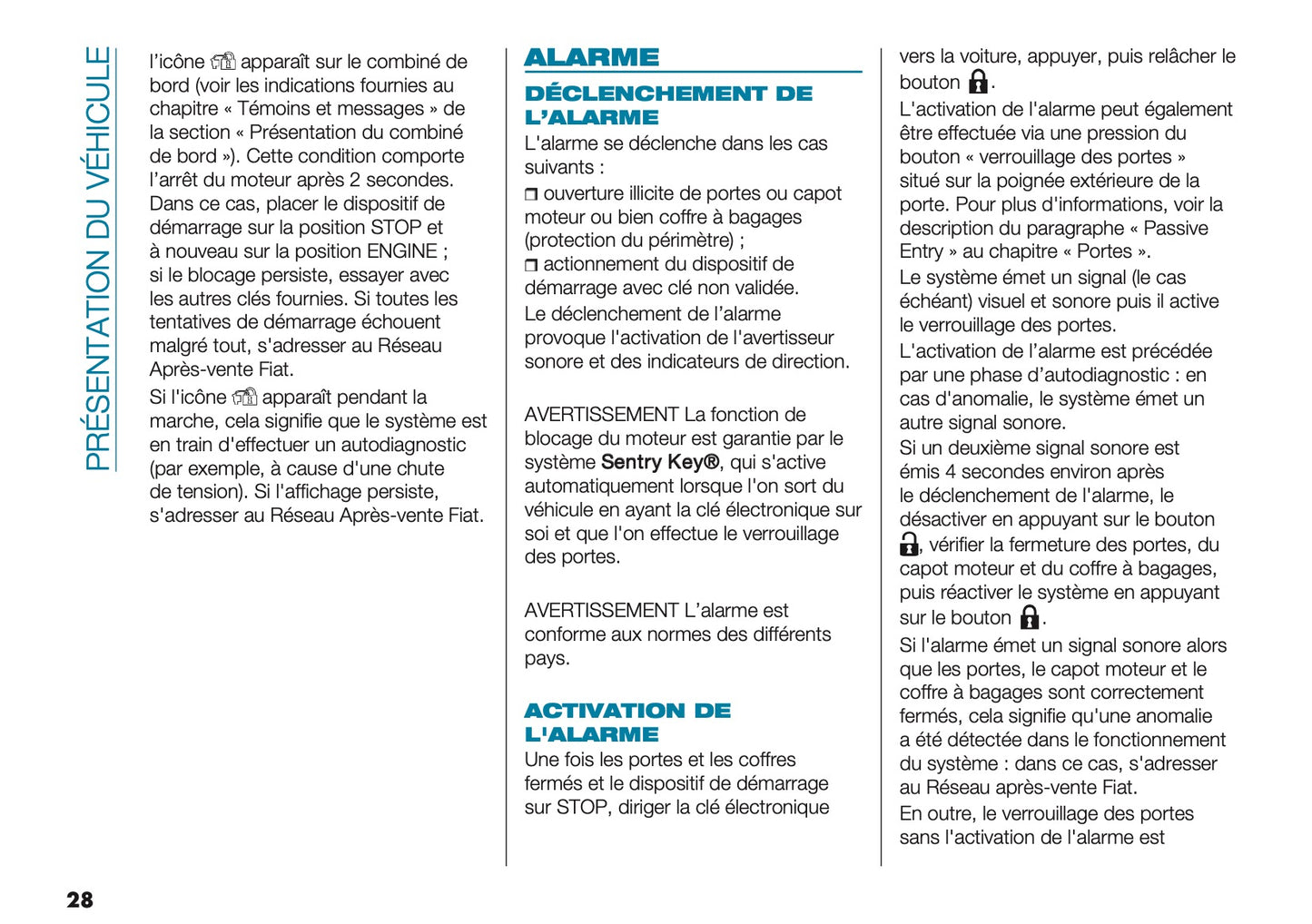 2025 Fiat 500e Owner's Manual | French