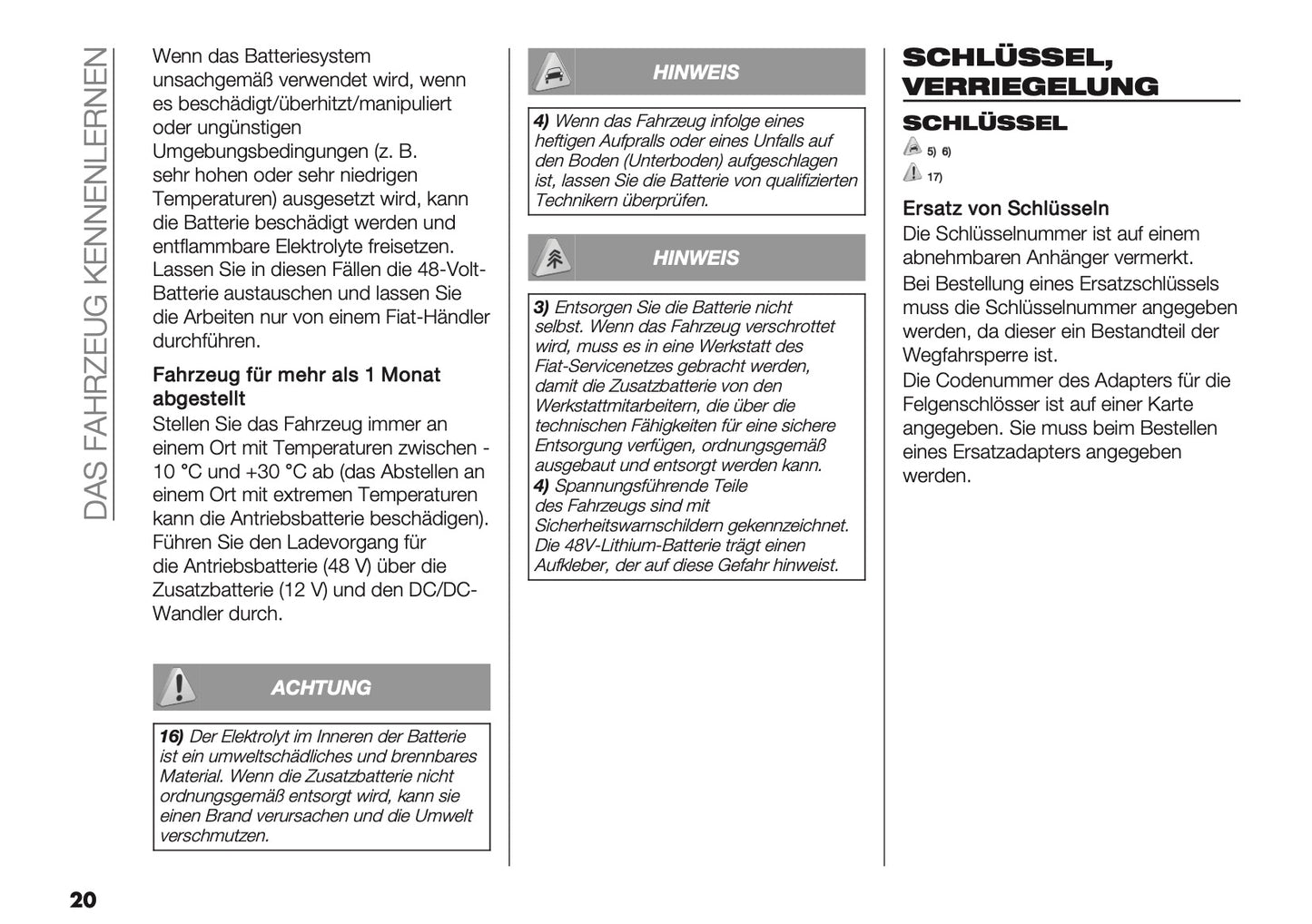 2025-2026 Fiat 600 Bedienungsanleitung | Deutsch