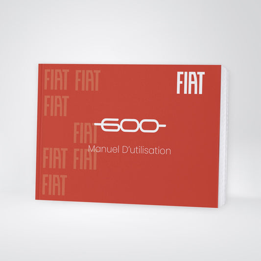 2026 Fiat 600 Owner's Manual | French