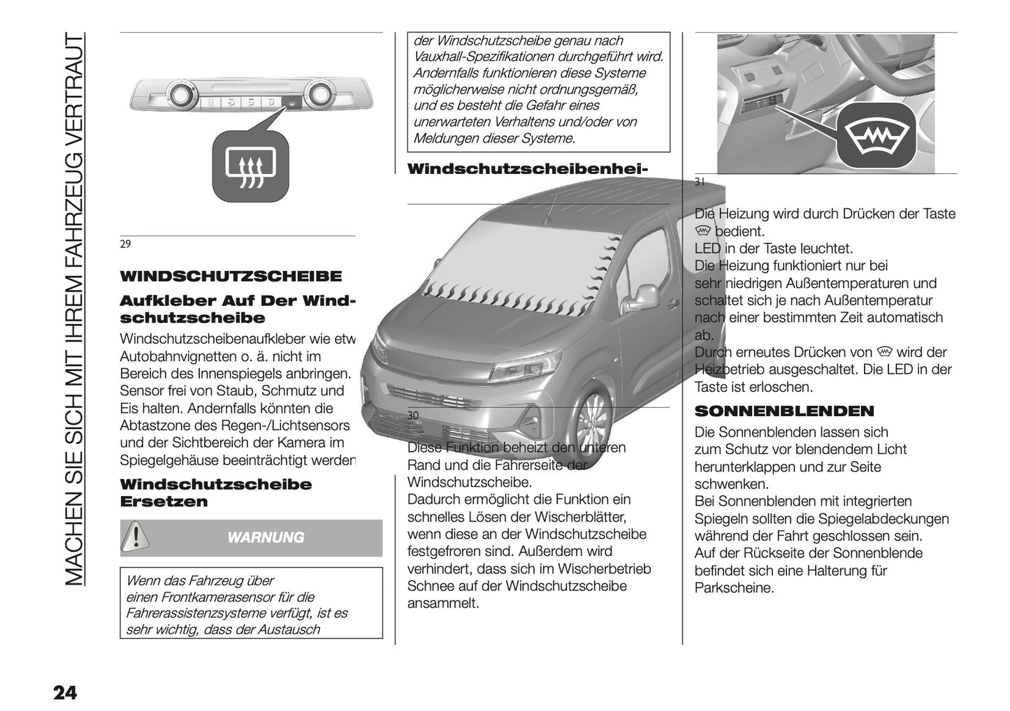 2025 Fiat Doblò Bedienungsanleitung | Deutsch