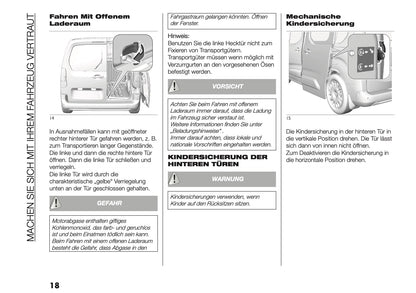 2026 Fiat Doblò Bedienungsanleitung | Deutsch