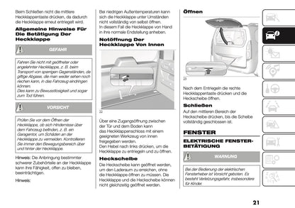 2026 Fiat Doblò Bedienungsanleitung | Deutsch