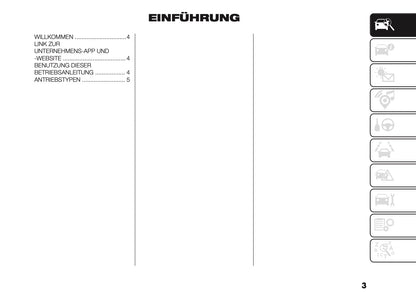 2026 Fiat Doblò Bedienungsanleitung | Deutsch