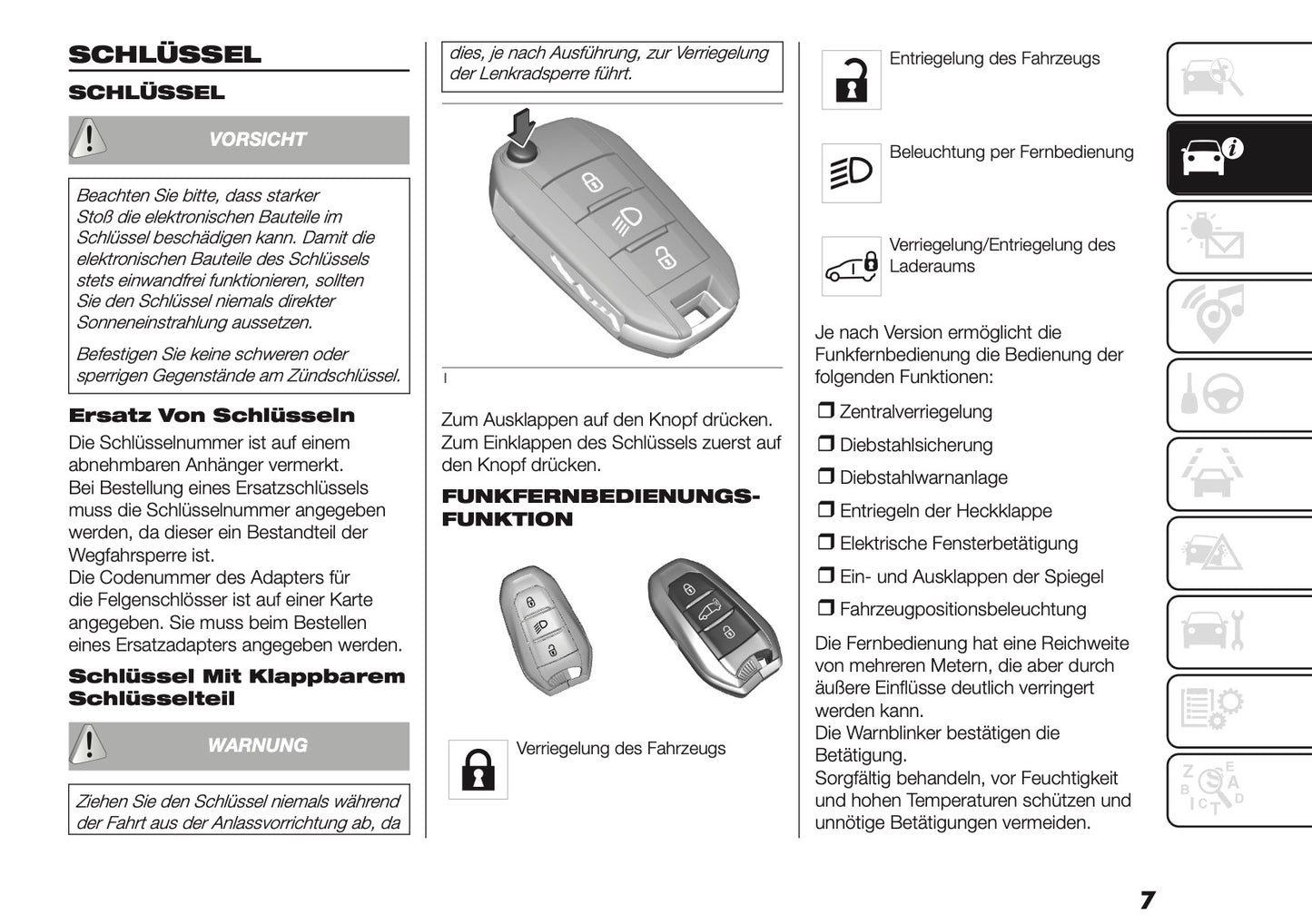 2026 Fiat Doblò Bedienungsanleitung | Deutsch