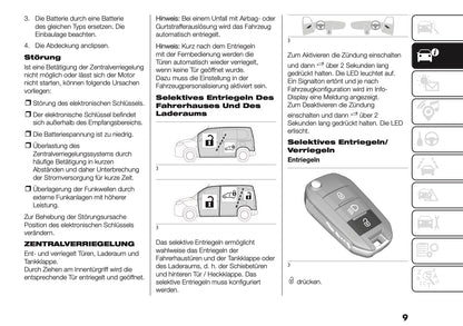 2026 Fiat Doblò Bedienungsanleitung | Deutsch