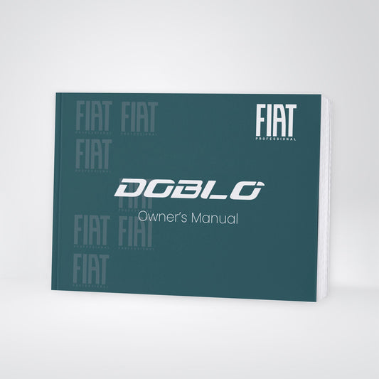 2026 Fiat Doblo Owner's Manual | English