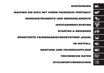 2025-2026 Fiat Ducato Bedienungsanleitung | Deutsch