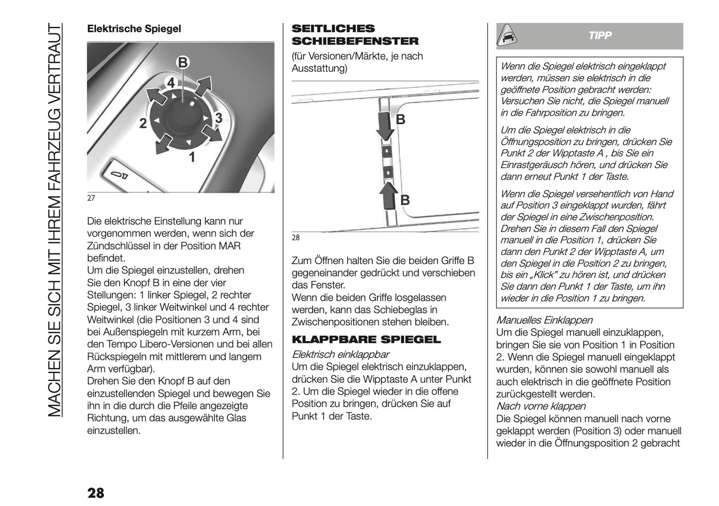 2025-2026 Fiat Ducato Bedienungsanleitung | Deutsch