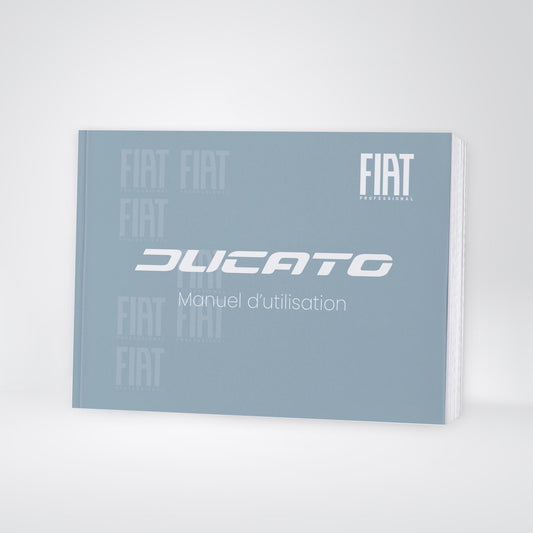 2025-2026 Fiat Ducato Owner's Manual | French