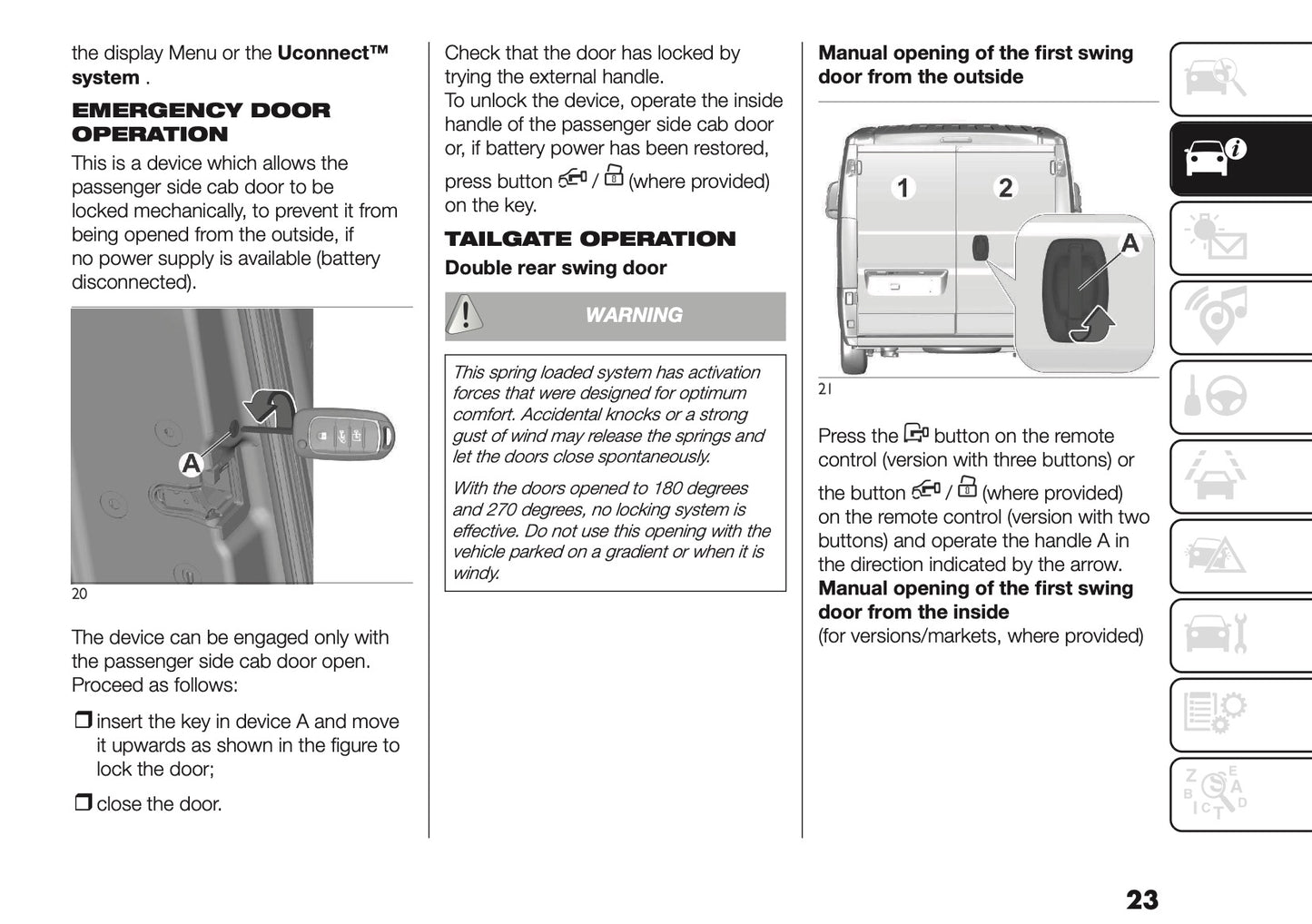 2025-2026 Fiat Ducato Owner's Manual | English