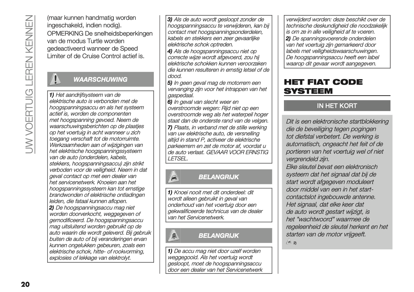 2024 Fiat Ducato/e-Ducato Owner's Manual | Dutch