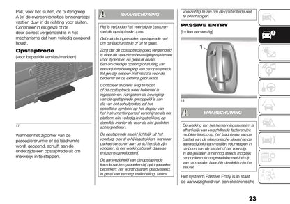 2025-2026 Fiat Ducato Owner's Manual | Dutch