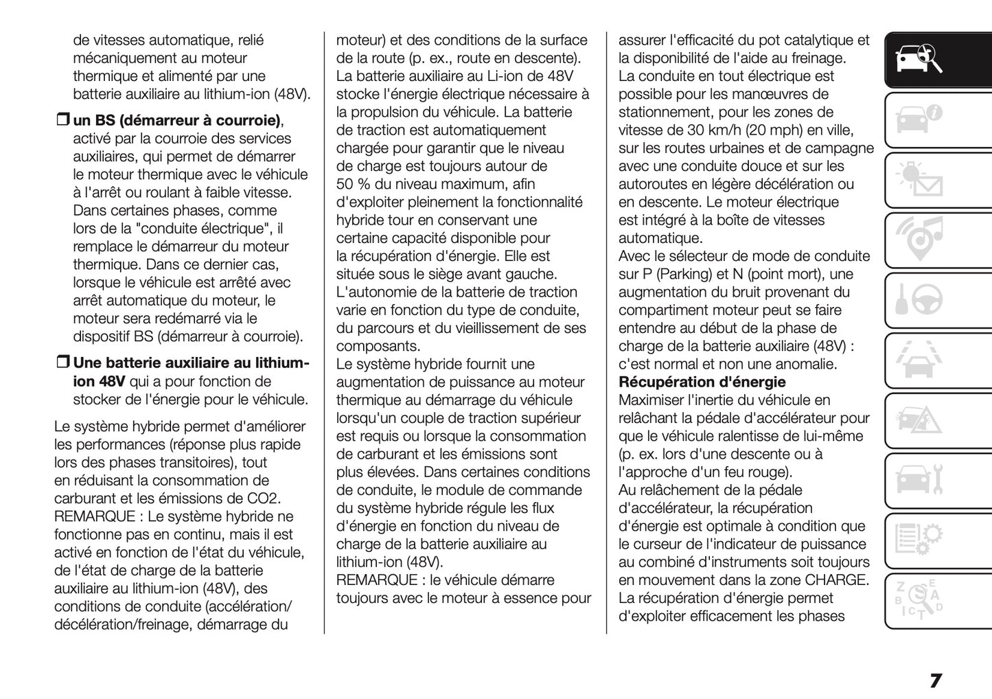 2025-2026 Fiat Grande Panda Owner's Manual | French