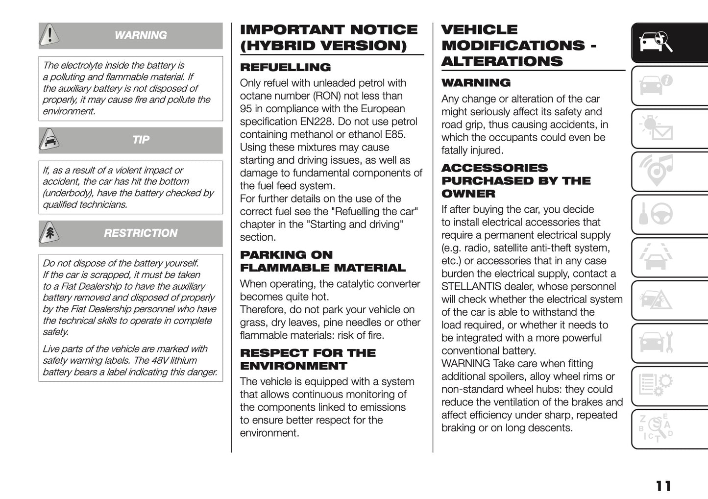 2025-2026 Fiat Grande Panda Owner's Manual | English