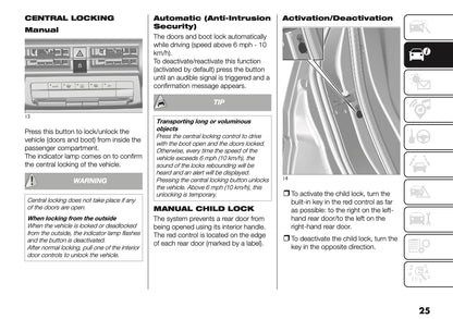 2025-2026 Fiat Grande Panda Owner's Manual | English