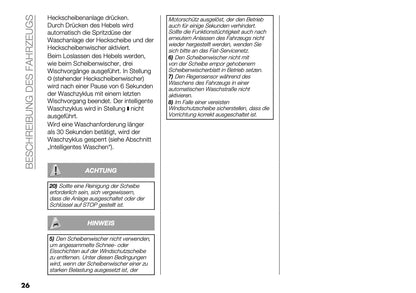 2026 Fiat Panda/Pandina Bedienungsanleitung | Deutsch