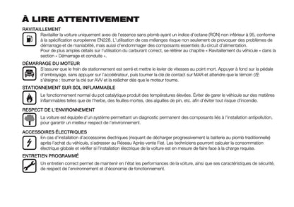 2026 Fiat Panda/Pandina Owner's Manual | French