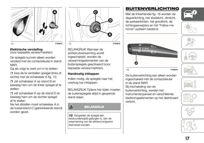 2017 Fiat Panda Owner's Manual | Dutch