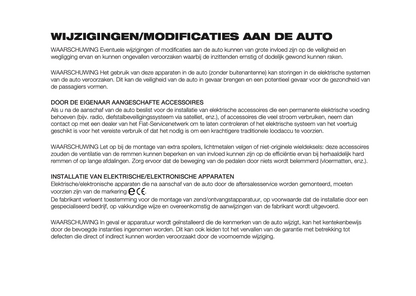 2023-2024 Fiat Panda Owner's Manual | Dutch