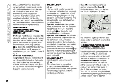 2017 Fiat Punto Easy Owner's Manual | Dutch