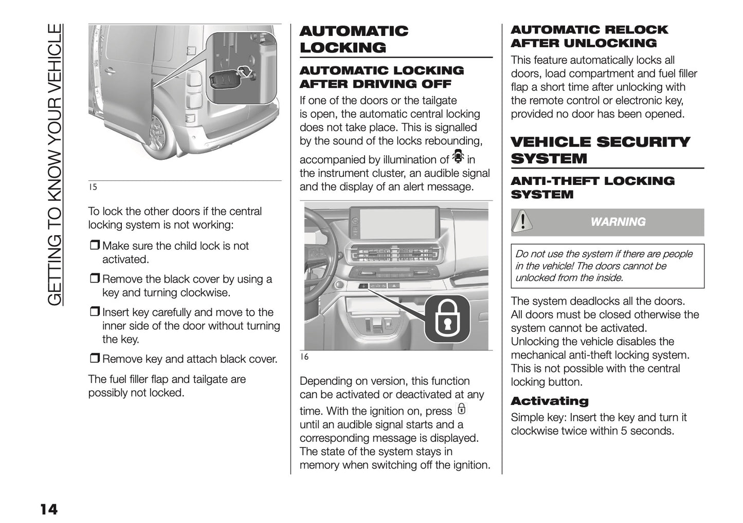 2025 Fiat Scudo/Ulysse Owner's Manual | English