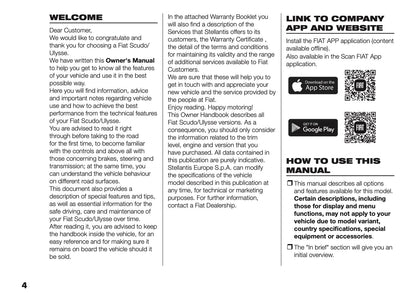 2025 Fiat Scudo/Ulysse Owner's Manual | English