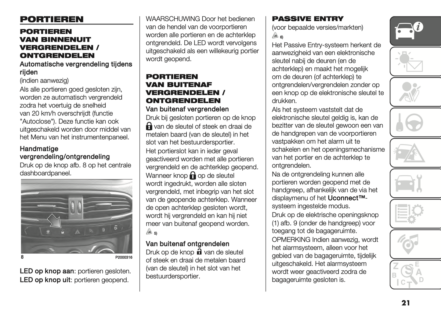 2023-2024 Fiat Tipo 5 Door/Tipo Station Wagon Owner's Manual | Dutch