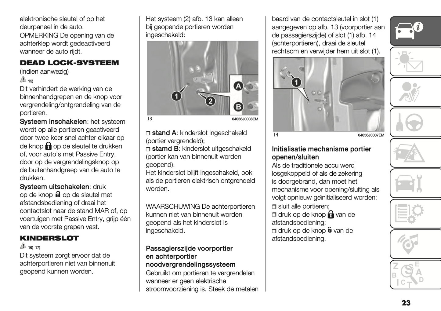 2023-2024 Fiat Tipo 5 Door/Tipo Station Wagon Owner's Manual | Dutch