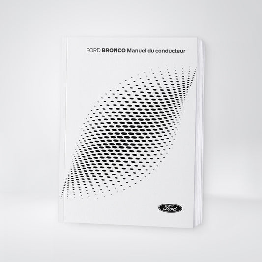 2024-2025 Ford Bronco Owner's Manual | French