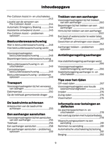 2024-2025 Ford Bronco Owner's Manual | Dutch