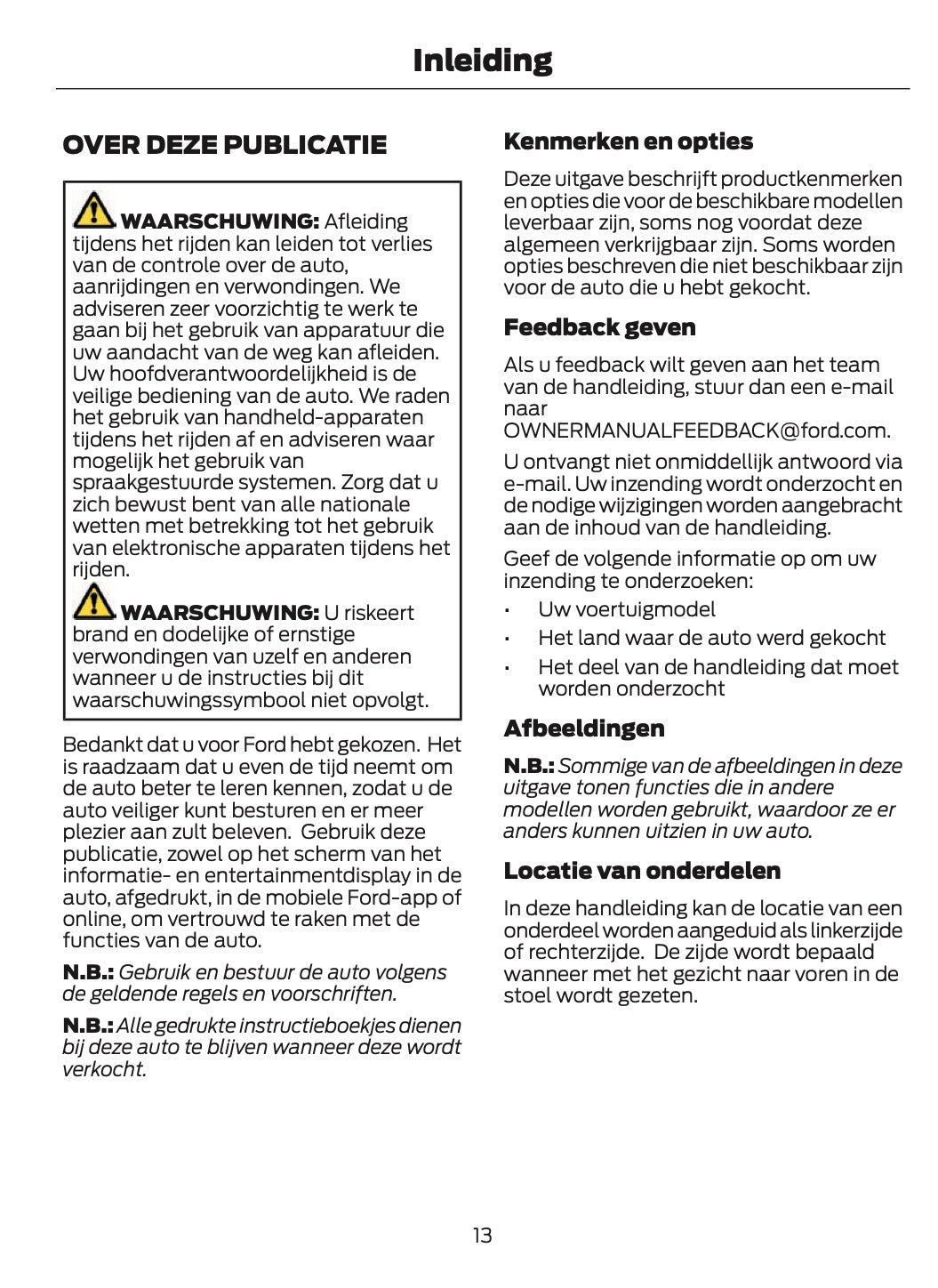 2024-2025 Ford Bronco Owner's Manual | Dutch