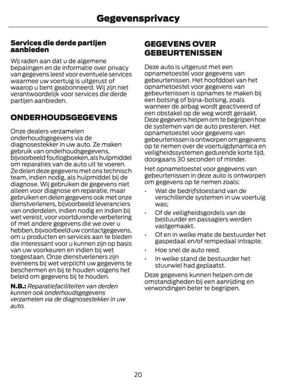 2024-2025 Ford Bronco Owner's Manual | Dutch