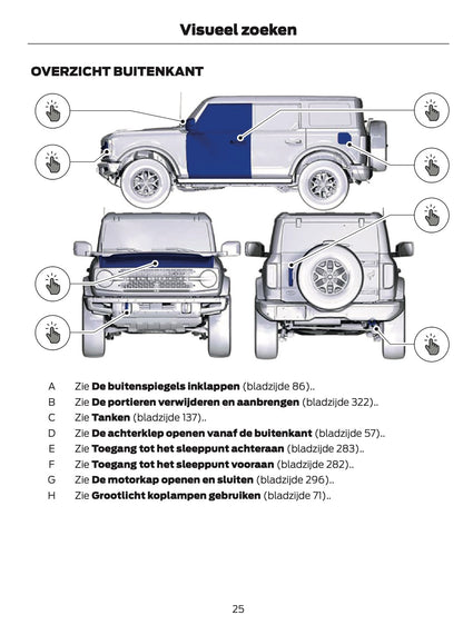 2024-2025 Ford Bronco Owner's Manual | Dutch