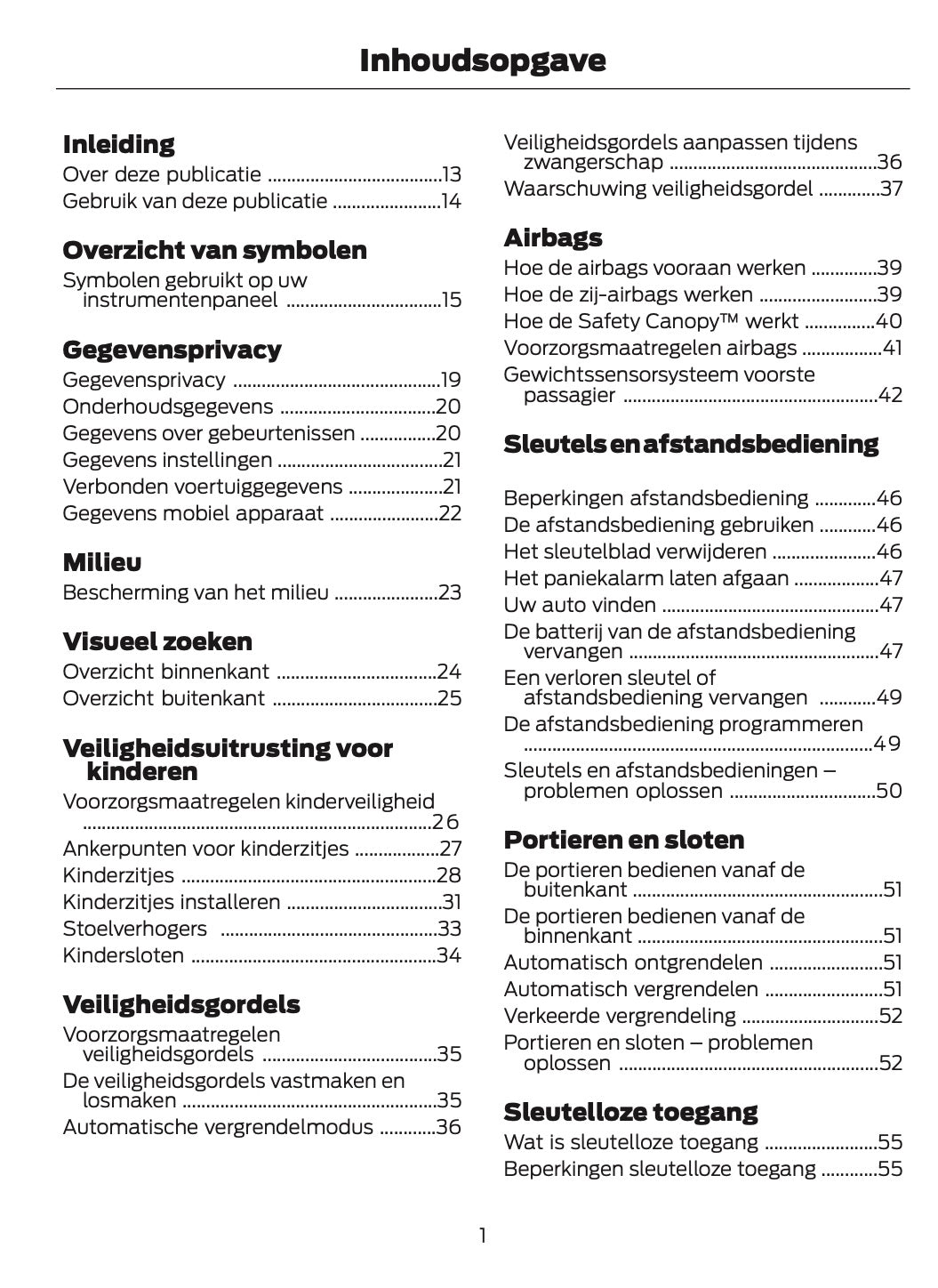 2024-2025 Ford Bronco Owner's Manual | Dutch